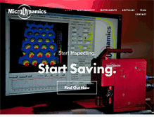 Tablet Screenshot of microdynamics.net